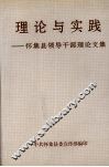 理论与实践：怀集县领导干部理论文集 封面