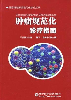 肿瘤规范化诊疗指南 封面