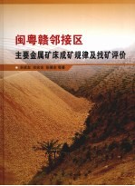 闽粤赣邻接区主要金属矿床成矿规律及找矿评价 封面