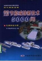 钢铁工业节能减排新技术5000问  下  轧钢系统分册 封面
