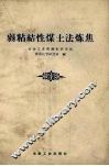 弱粘结性的煤土法炼焦 封面