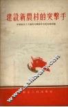建设新农村的突击手 封面