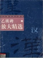 乙瑛碑放大精选 封面