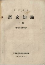 语文知识  上  语言知识部份 封面
