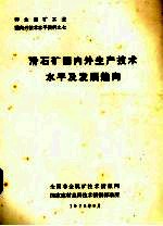 滑石矿国内外生产技术水平及发展趋向 封面