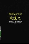 成功是个什么玩意儿 封面