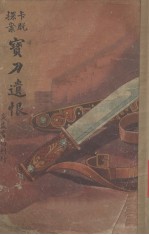 宝刀遗恨（探案卡脱） 封面