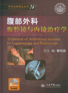 腹部外科腹腔镜与内镜治疗学 封面