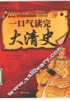 一口气读完大清史 封面