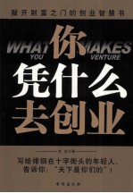你凭什么去创业 封面