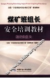 煤矿班组长安全培训教材掘进班组长 封面