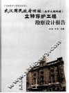 武汉国民政府旧址（南洋大楼附楼）文物保护工程勘察设计报告 封面