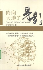 俯向大地的身影 封面