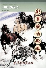 彩墨骏马画法 封面