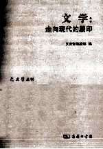 文学  走向现代的履印 封面