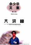 余少华文集  第3部  报告文学卷  大洪峰  95岳阳市抗洪救灾纪实 封面