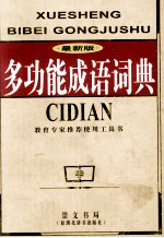多功能成语词典 封面