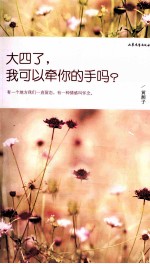 大四了我可以牵你的手吗 封面