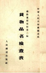 货物品名  检查表 封面