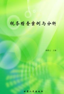 税务稽查案例与分析 封面