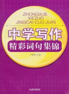 中学写作精彩词句集锦 封面