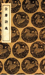 全唐诗逸 电子书封面