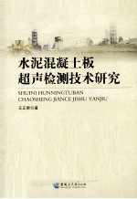 水泥混凝土板超声检测技术研究 封面