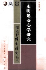 永明延寿心学研究 封面
