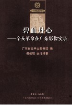 碧血丹心  辛亥革命在广东影像实录 封面