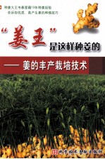 姜王是这样种姜的  姜的丰产栽培技术 封面