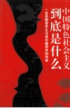 中国特色社会主义到底是什么 封面