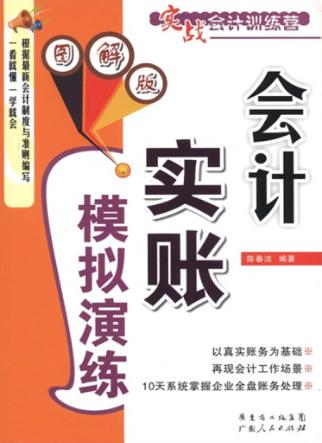 会计实账模拟演练  图解版 封面