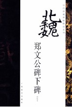 历代珍藏碑帖精选系列  郑文公碑下碑  初拓本 封面