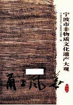 甬上风华  宁波市非物质文化遗产大观  奉化卷 封面