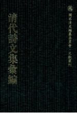 清代诗文集汇编  196  鸿桷堂诗文集  葆璞堂文集  葆璞堂诗集  魏昭士文集  恕堂诗  海康陈清端公诗集  陈清端公文集 封面