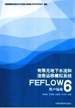 有限元地下水流和溶质运移模拟系统FEFLOW6用户指南 封面