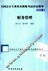 2004年 全国会计专业技术资格考试应试指导  财务管理  中级 封面