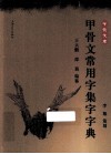 甲骨文常用字集字字典 封面