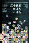 高中代数测试与评析  上 封面