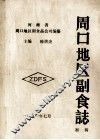 周口地区副食志  初稿 封面