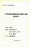 90年代河南农村剩余劳动力现状与对策调研报告 封面