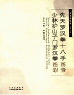先天罗汉拳十八手图势  少林护山子门罗汉拳图影 封面
