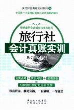 旅行社会计真账实训 封面