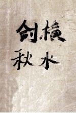 剑横秋水  下 封面