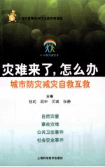 灾难来了，怎么办  城市防灾减灾自救互救 封面