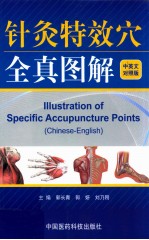 针灸特效穴全真图解  汉英对照 封面