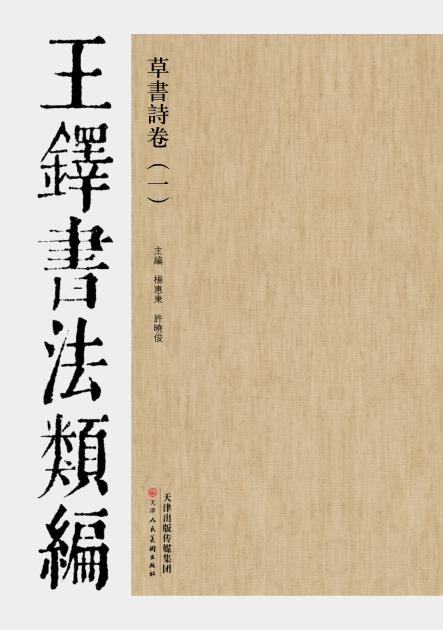 草书诗卷  王铎书法类编  1 封面