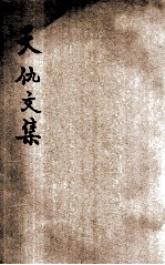 天仇文集 封面
