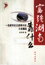 富强湖南靠什么  一名新华社记者眼中的大省崛起 封面