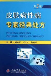 皮肤病性病专家经典处方  第2版 封面